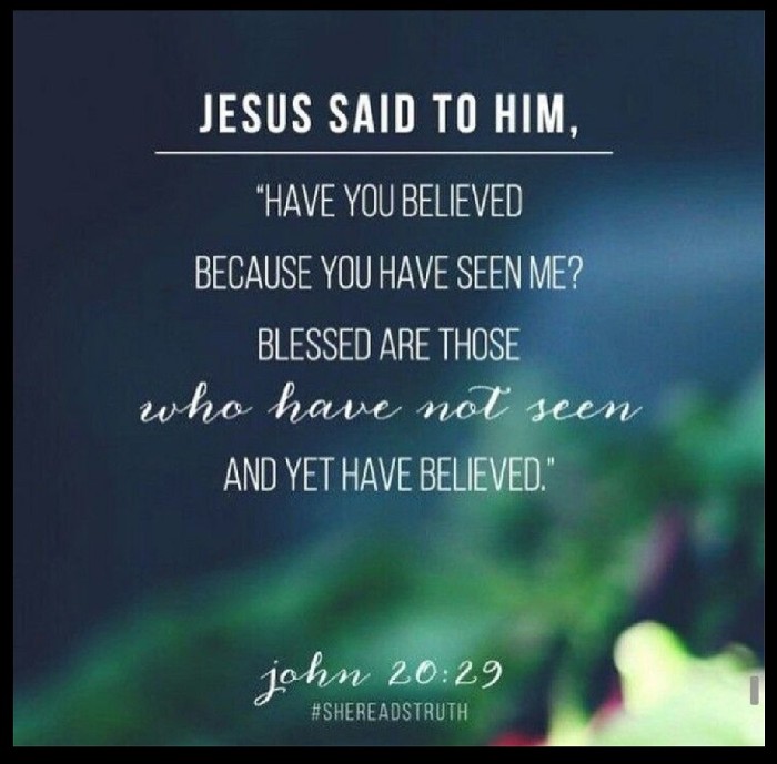 Image text John 20:29